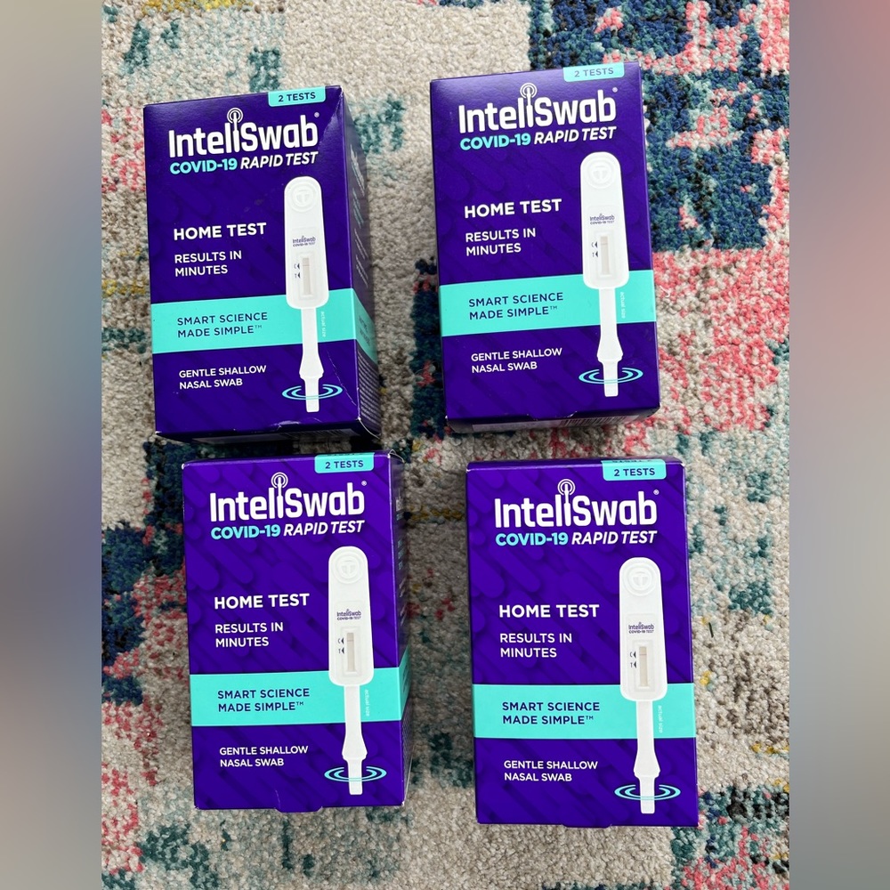 4 pack intellswab RAPID TEST NEW  (8 count) HEALTH
